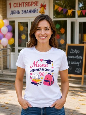 Футболка Мама первоклассницы