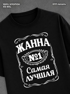 Футболка женская именная Жанна