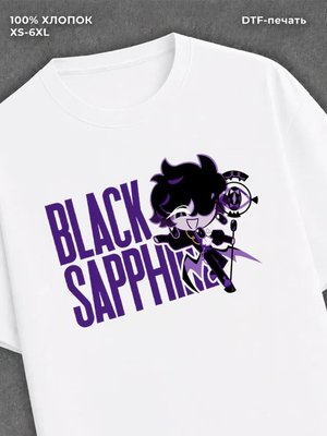 Футболка cookie run Black sapphire
