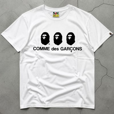 Футболка bape x CDG