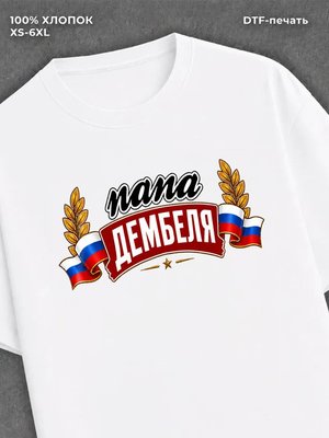 Футболка футболка мужская папа дембеля г