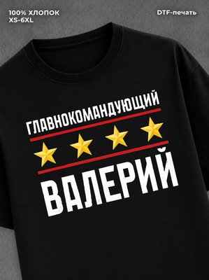 Футболка мужская именная главно