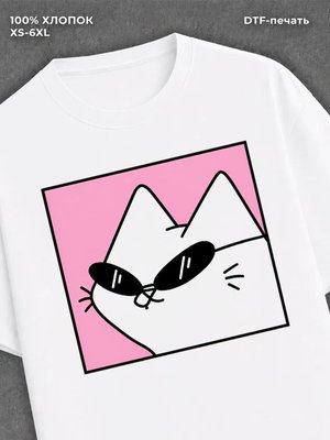 Футболка cat