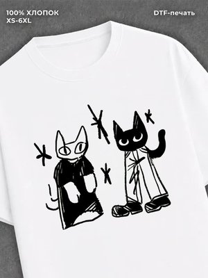 Футболка y2k cat