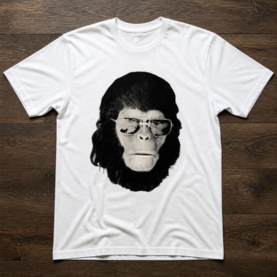 Футболка y2k Retro Planet of the Apes flat_lay