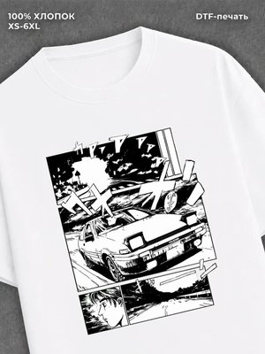 Футболка initial d