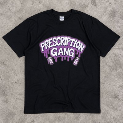Футболка Prescription gang Black