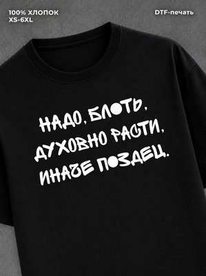 Футболка Прикольная надпись