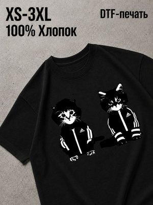 Футболка y2k котята