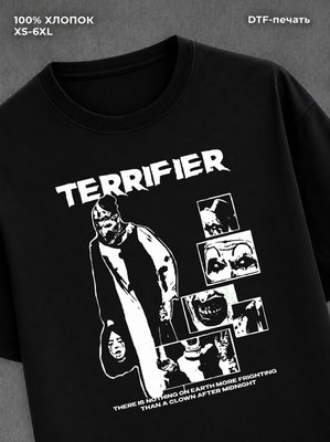 Футболка Футболка фильм terrifier