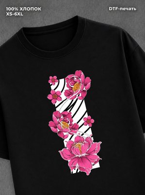 Футболка flowers