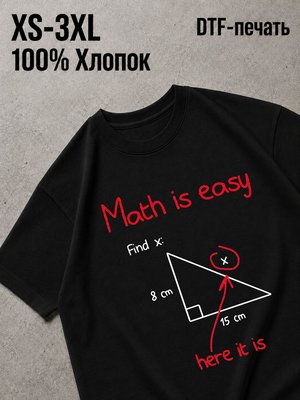 Футболка Математика