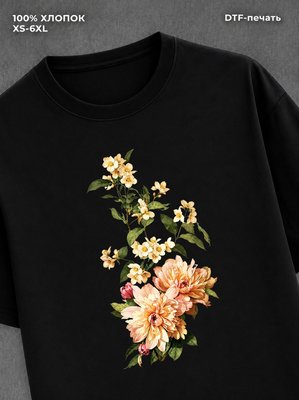 Футболка flowers