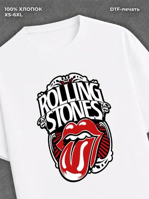Футболка the rolling stones