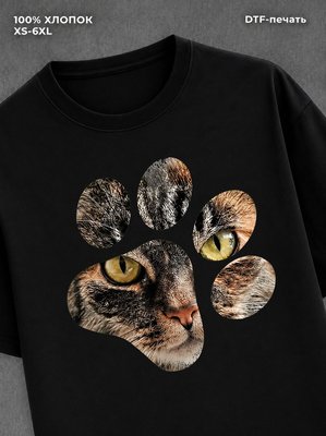 Футболка cat