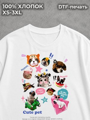 Футболка животные