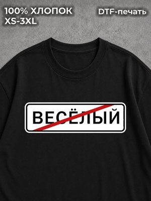 Футболка Мем с прикольным принтом