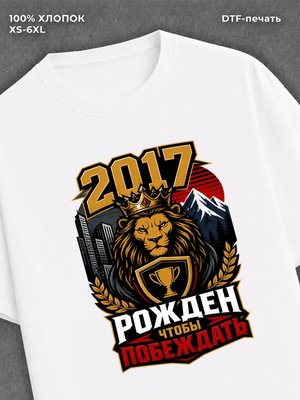Футболка 2017 год