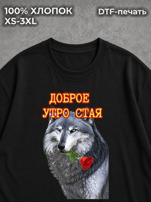 Футболка Мем с прикольным принтом