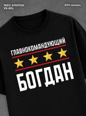 Футболка мужская именная главно