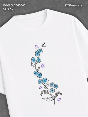 Футболка flowers