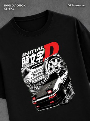 Футболка initial d