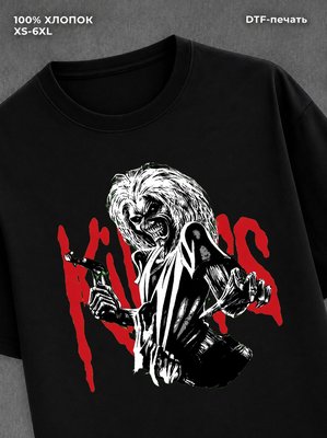 Футболка iron maiden Стив Харрис