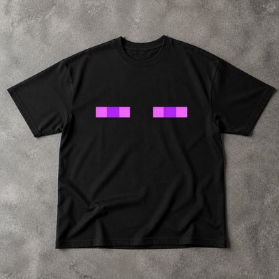 Футболка майнкрафт эндермен y2k 1 шт flat_lay
