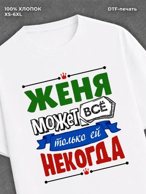 Футболка Арина может все