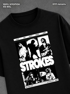 Футболка the strokes