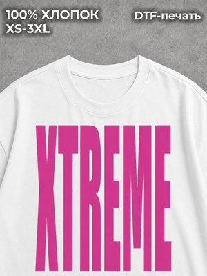 Футболка y2k XTREME white