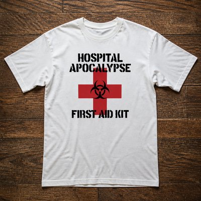 Футболка hospital waseworm y2k archive type flat_lay