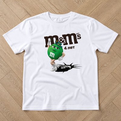 Футболка Bape x m&ms Статуя Свободы