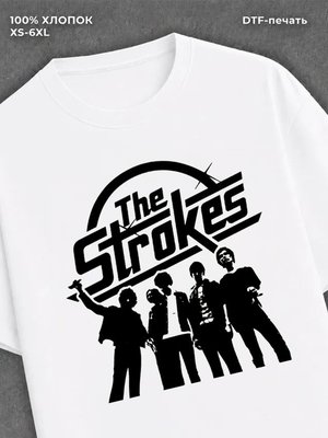 Футболка the strokes