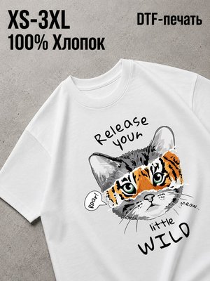 Футболка кота