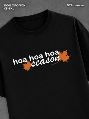 Футболка hoa hoa hoa season