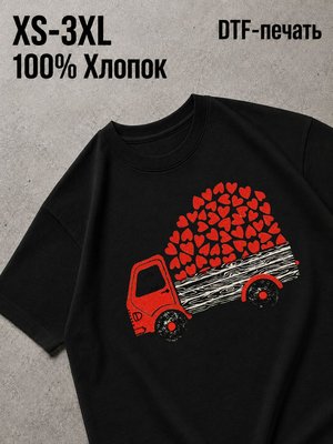 Футболка Сердечки