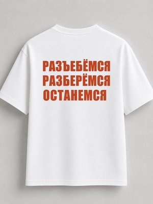 Футболка надпись для взрослых tee-000208441-000w