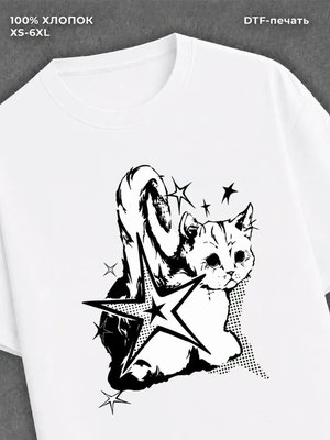 Футболка Котик