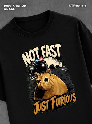 Футболка Not fast