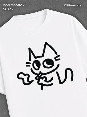 Футболка y2k cat