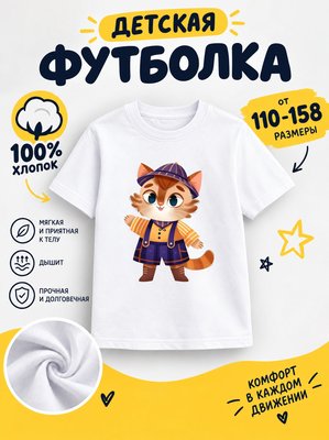 Футболка детская для мальчиков