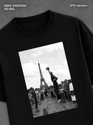 Футболка женская черная