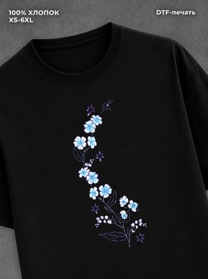 Футболка flowers