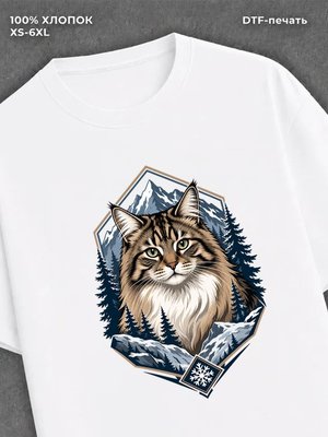 Футболка Сибирская кошка