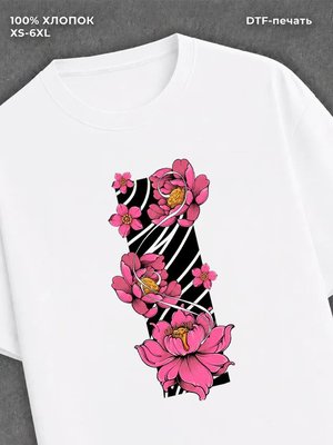 Футболка flowers