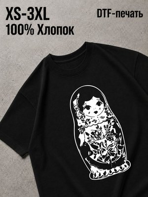 Футболка y2k матрешка