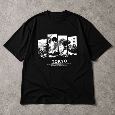 Футболка в японском стиле y2k 1 шт flat_lay