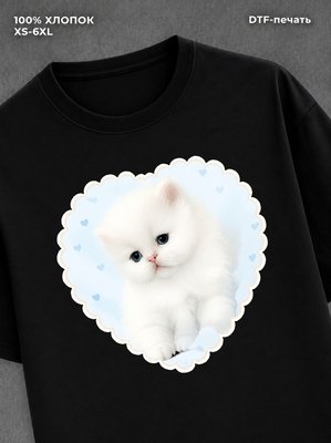 Футболка cat