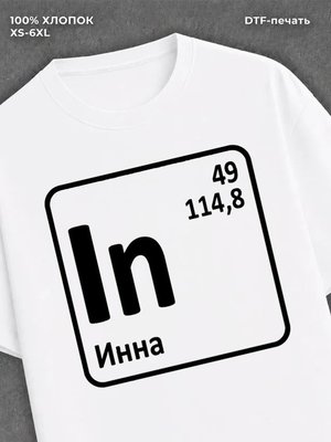 Футболка женская именная Инна